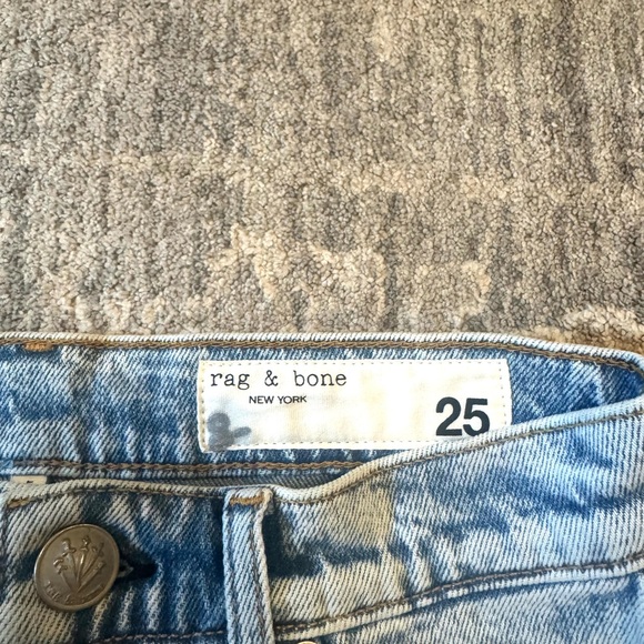 Rag & Bone Light Blue Bermuda Denim Shorts - Picture 5 of 5